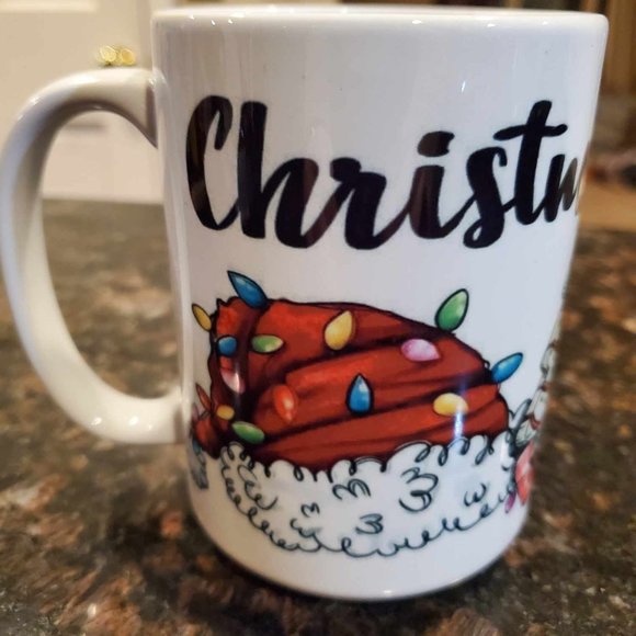 Christmas Snack Junkie Coffee/Tea Cup - Picture 1 of 8